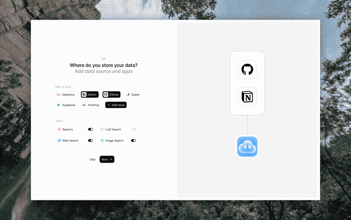 Connect apps, data & tools